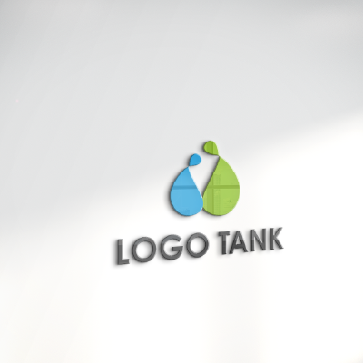 立体・カルプ看板 作成 | 抽象化した人のロゴ