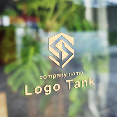 カッティングシート作成 | Sの文字と盾をモチーフにしたロゴ