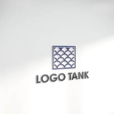 立体・カルプ看板 作成 | 魚の鱗をイメージしたロゴ