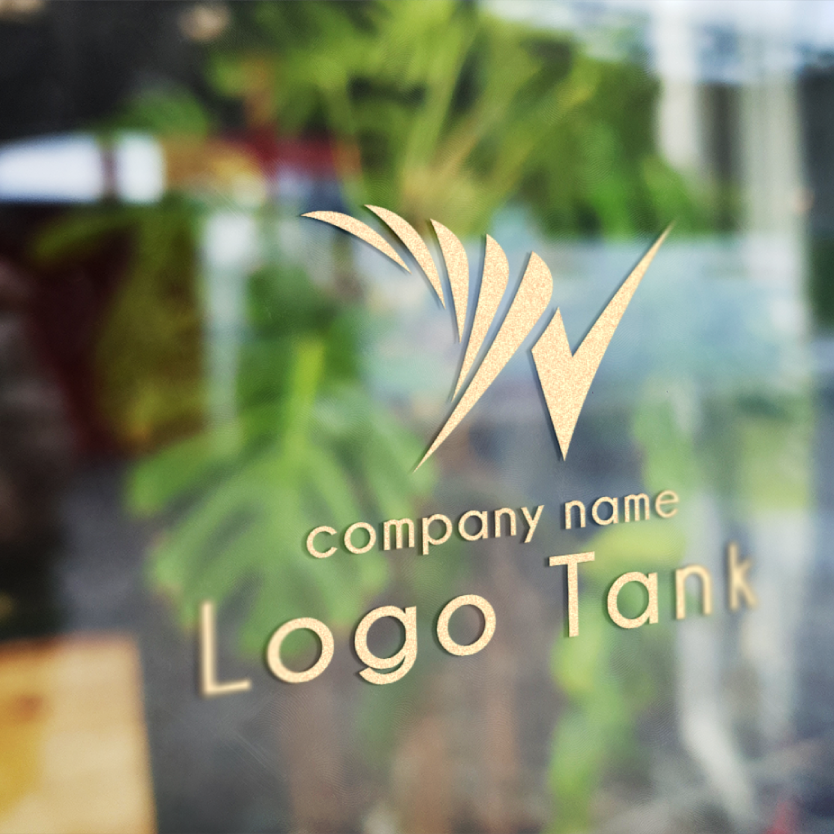 クールな翼のロゴ V/N/翼/未来/構想/将来/羽/クール/シンプル/建築/不動産/IT/士業/教育/スクール/ /,ロゴタンク,ロゴ,ロゴマーク,作成,制作