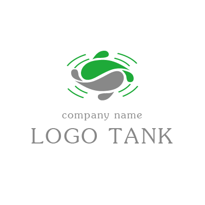 雫と波紋のロゴマーク ロゴタンク 企業 店舗ロゴ シンボルマーク格安作成販売
