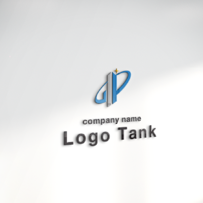 立体・カルプ看板作成 | アルファベットのPと建物をモチーフにしたロゴ