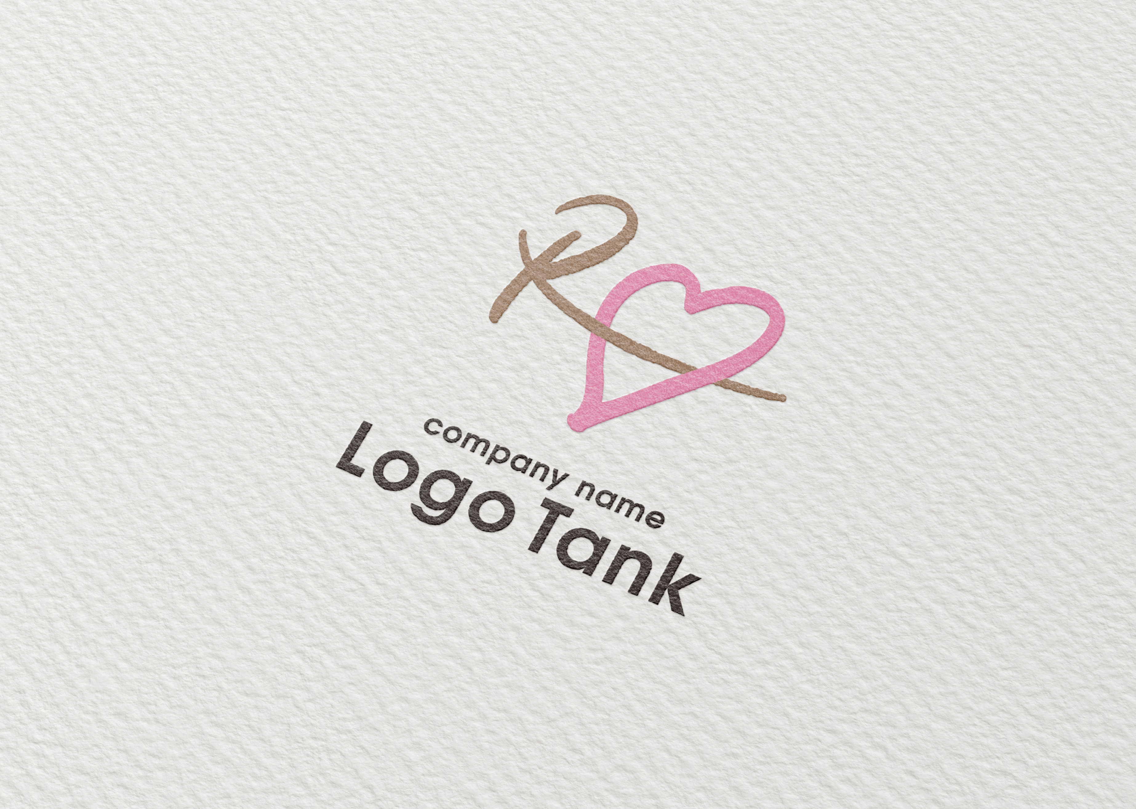 手書きのRとハートのロゴマーク ハート / 女性向け / かわいい / 柔らかい / ピンク / ナチュラル / シンプル / 上品 / ロゴマーク / ブランディング / 起業女子 / ハンドメイド / ネイルサロン / 美容室 / エステサロン / セラピスト / ベビー用品 / ギフトショップ / オンラインショップ / 作家活動 / ショップカード / セミオーダー / 女性起業家 / おしゃれロゴ / フェミニン /,ロゴタンク,ロゴ,ロゴマーク,作成,制作