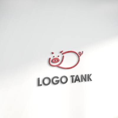 立体・カルプ看板 作成 | 可愛いブタのロゴ