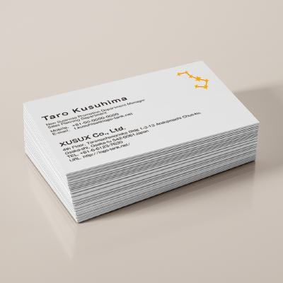 名刺・ショップカード 作成 | 北斗七星のロゴ