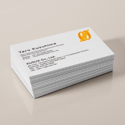 名刺・ショップカード 作成 | 繋がりのロゴ