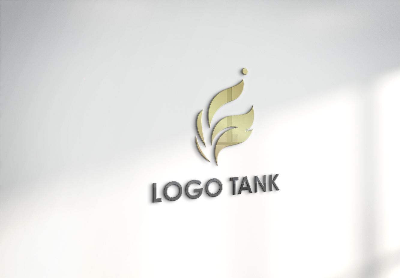 ロゴでカルプ看板を作成したイメージ | 癒し・上質感をイメージしたロゴマーク