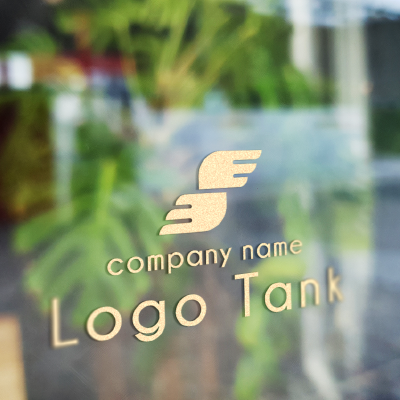 カッティングシート 作成 | 翼でSのロゴ