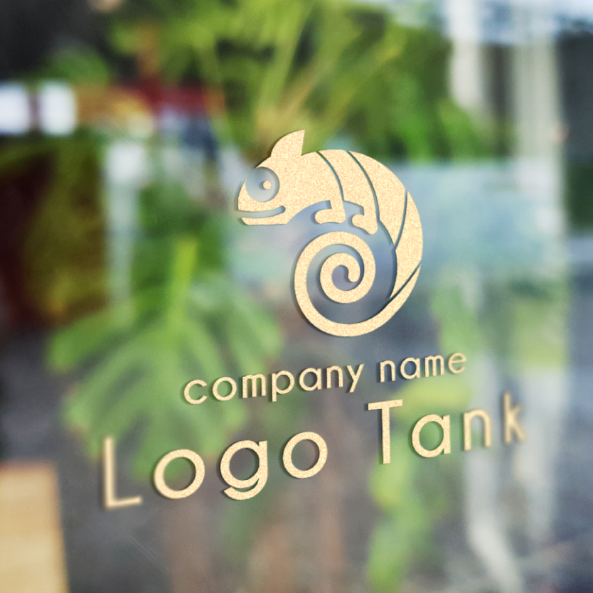 カメレオン カメレオン/ポップ/キュート/ポジティブ/ニーズ/柔軟性/ /,ロゴタンク,ロゴ,ロゴマーク,作成,制作