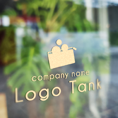 カッティングシート 作成 | 長財布のロゴ