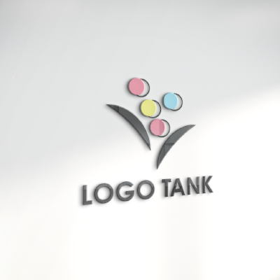 立体・カルプ看板 作成 | かわいい実のついた植物のロゴ