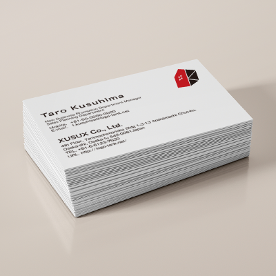 名刺・ショップカード 作成 | 家とKのロゴ