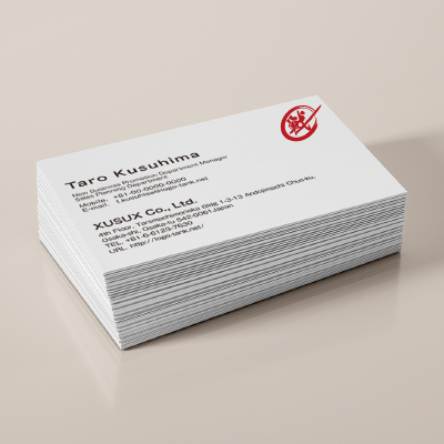 名刺・ショップカード 作成 | 戦のロゴ