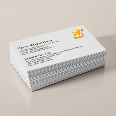 名刺・ショップカード 作成 | 健康や活力のロゴ