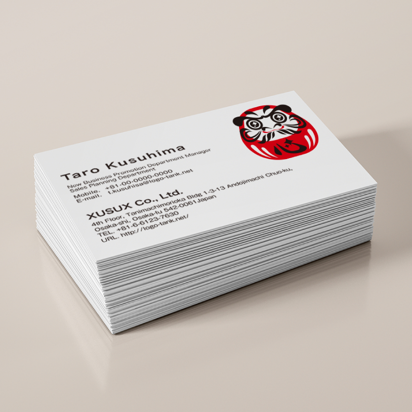 誠実・情熱が目からも伝わるダルマ だるま/達磨/誠実/純粋/清らか/信頼/安心/安全/赤/ポップ/愛嬌/情熱/ /,ロゴタンク,ロゴ,ロゴマーク,作成,制作