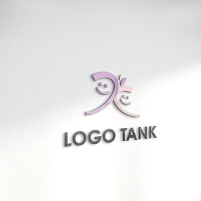 立体・カルプ看板 作成 | 親子の笑顔のロゴ