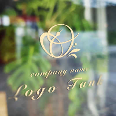 カッティングシート作成 | アルファベットのOとハート・内視鏡をイメージしたロゴ