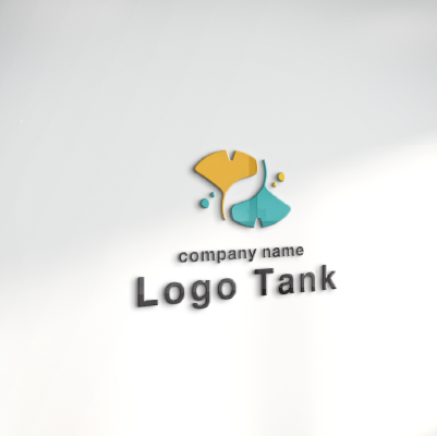 立体・カルプ看板作成 | 銀杏と胃をモチーフにしたロゴ