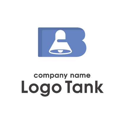 スタイリッシュな「B」のロゴ