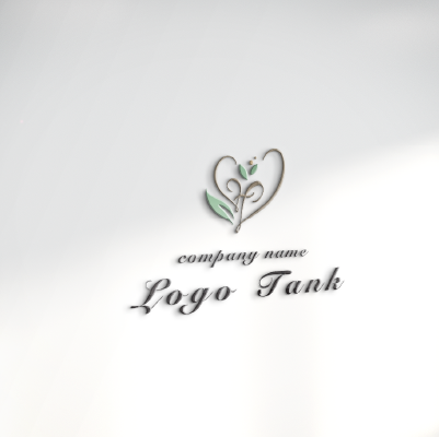 立体・カルプ看板作成 | ハートとアルファベットのHをイメージしたロゴ