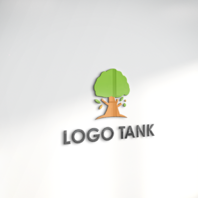 立体・カルプ看板 作成 | 可愛い木のロゴ