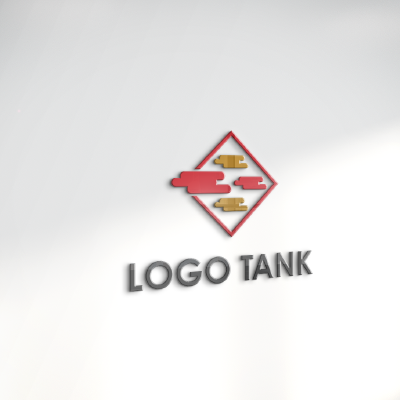 立体・カルプ看板 作成 | 和モダンな雲のロゴ