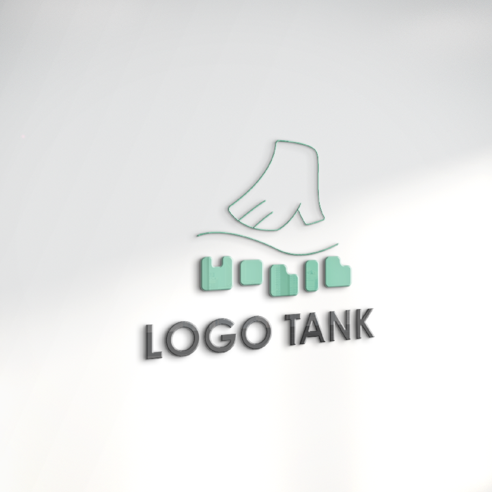 立体・カルプ看板 作成 | 足元から整える健康のロゴ