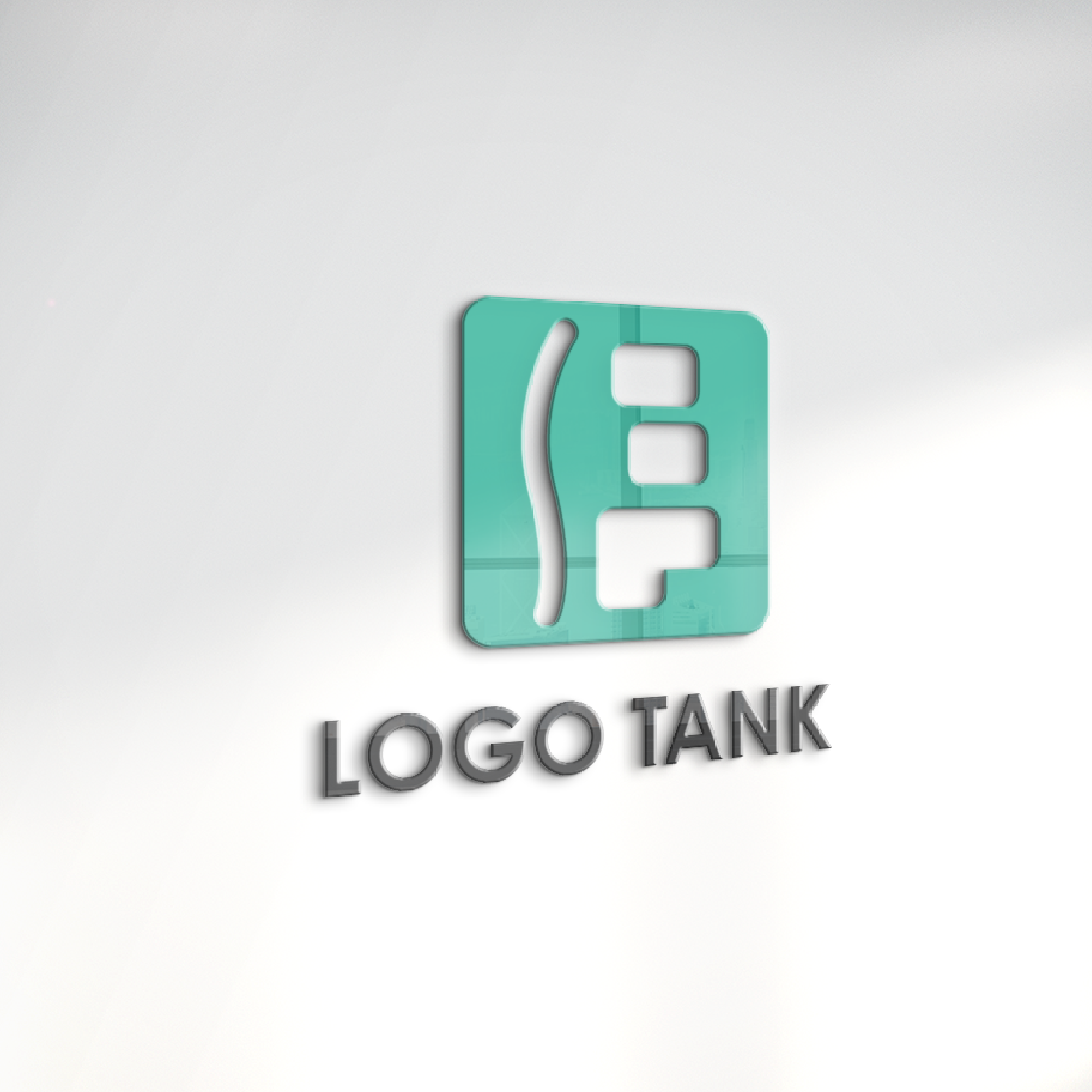 立体・カルプ看板 作成 | 背骨とバランスを表すヘルスロゴ