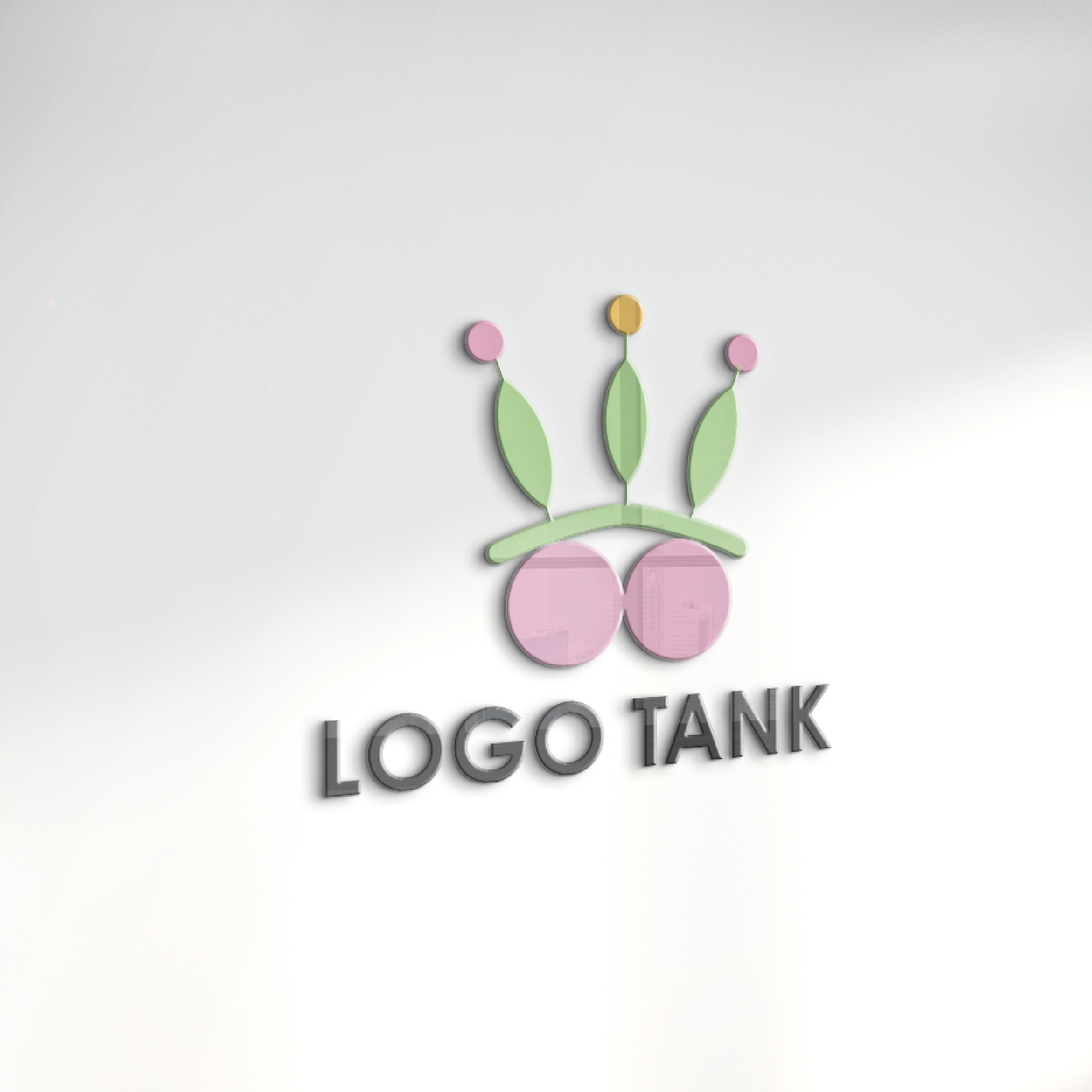 立体・カルプ看板 作成 | 自然と品格を宿すナチュラルクラウンロゴ