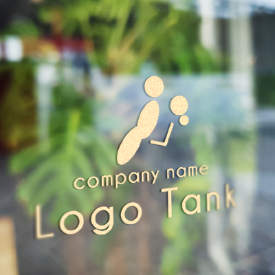 カッティングシート 作成 | 抱き上げるやさしさのケアロゴ