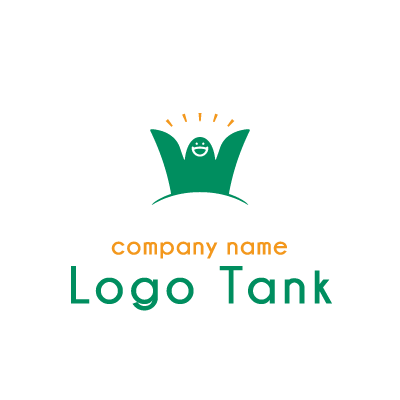 Wをモチーフとした草