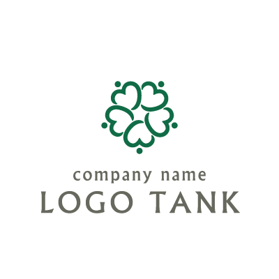 ハートをモチーフとした5人