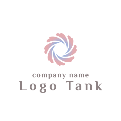 レンズをモチーフとしたハート