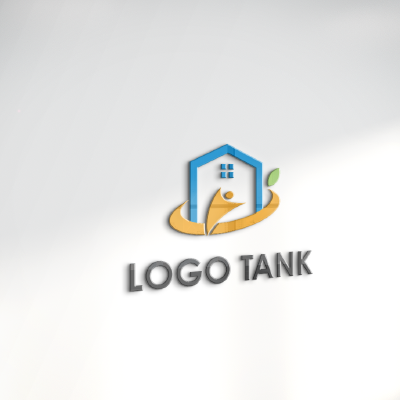 立体・カルプ看板 作成 | 家と人のロゴ