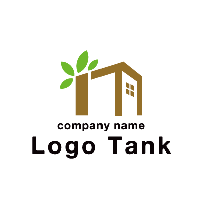 葉のある家ロゴ