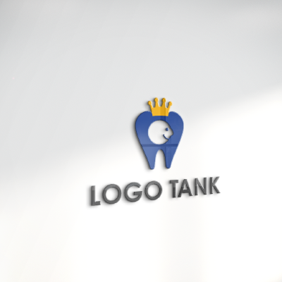 立体・カルプ看板 作成 | 王冠と歯のロゴ