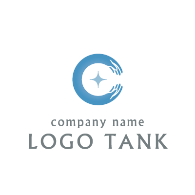 Cをモチーフとした手