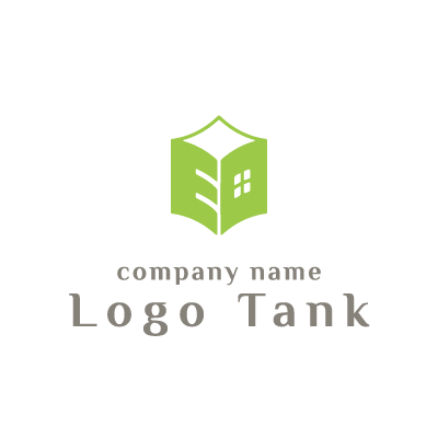 Eをモチーフとした家