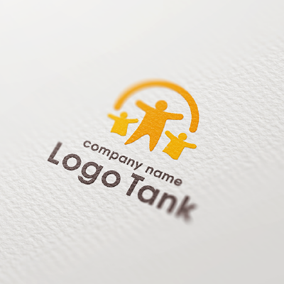 人と人をつなぐロゴ