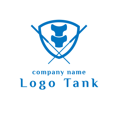 鍼灸をイメージしたロゴ