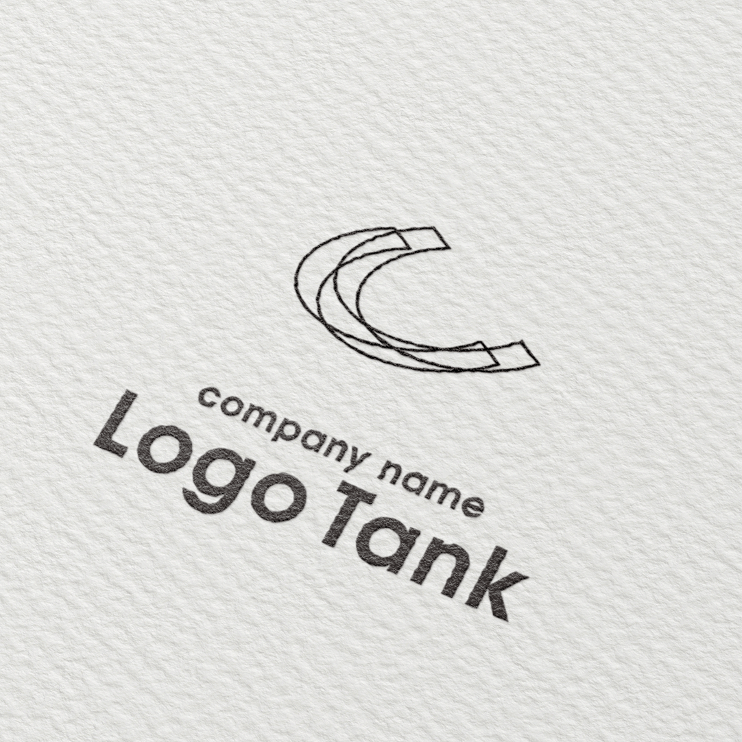 曲線の連なりロゴ