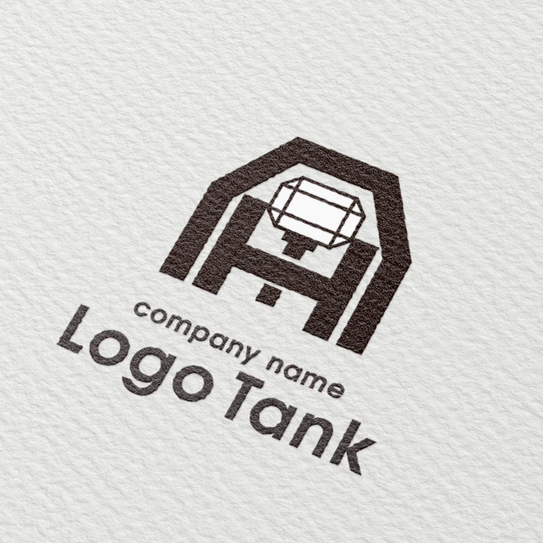 家＋漢字門＋格子ロゴ 未設定,ロゴタンク,ロゴ,ロゴマーク,作成,制作