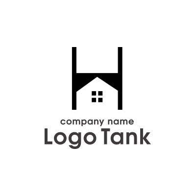 H＋家マークロゴ