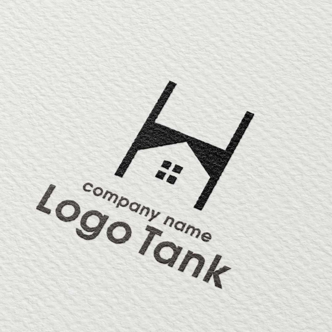 H＋家マークロゴ