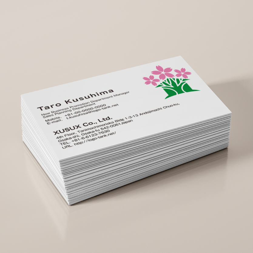 家と桜の樹のロゴ