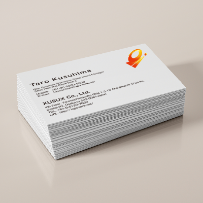 名刺・ショップカード 作成 | Oとラインのロゴ