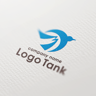 Mと鳥のロゴ アルファベット / M / 青 / 鳥 / 羽ばたき / 自由 / 希望 / 成長 / 飛躍 / 未来 / 挑戦 / 企業 / 教育 / 環境 / 自然 / IT / WEB / ネット / テクノロジー / シンプル /,ロゴタンク,ロゴ,ロゴマーク,作成,制作