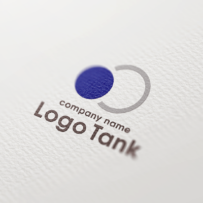 繋がりの抽象ロゴ