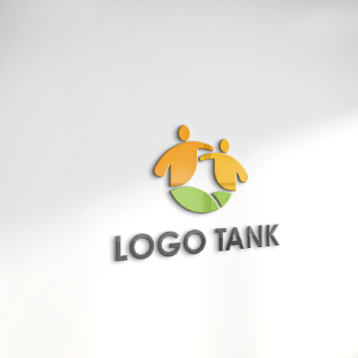 立体・カルプ看板 作成 | 人と葉のロゴ