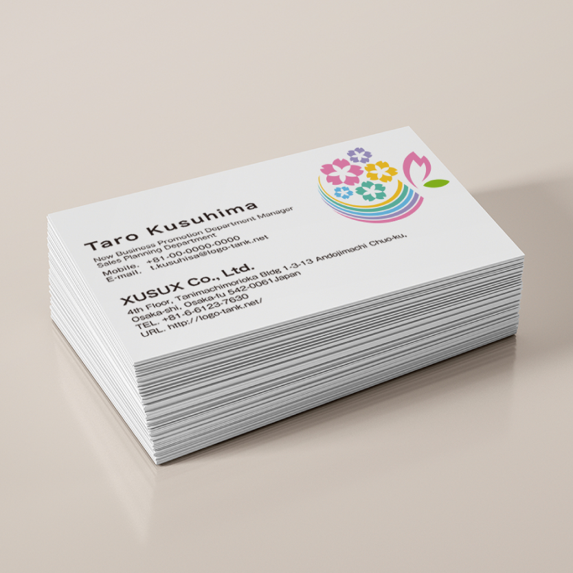 桜のロゴ 桜/春/優しさ/温かさ/軽やか/爽やか/花/シンプル/ナチュラル/自然/憩い/安らぎ/安心/信頼/ /,ロゴタンク,ロゴ,ロゴマーク,作成,制作